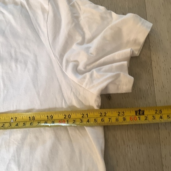 A|X ARMANI EXCHANGE Mens Crew Neck Logo Tee T Shirt Grid Logo size XL slim white - Picture 10 of 11